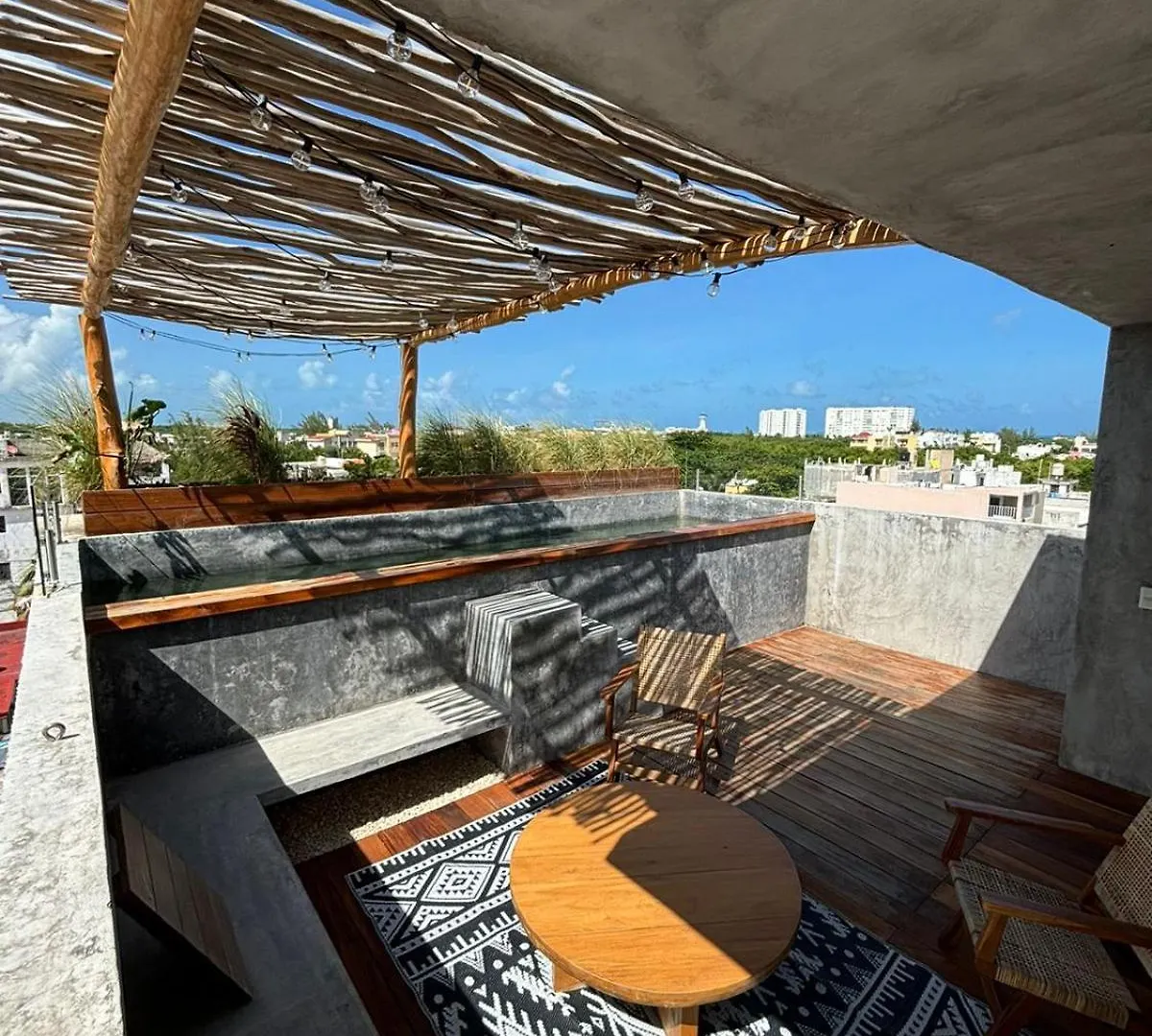 Grand Loft With Rooftop Pool In The Heart Κανκούν Διαμέρισμα